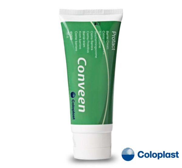 La crème conveen protact de coloplast est une crème spécialisée pour le confort du patient souffrant d'incontinence.